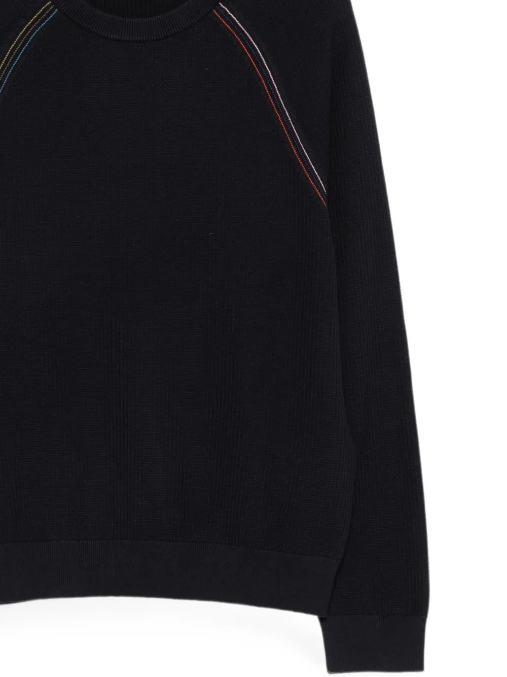PS Paul Smith Wafelgebreide trui met raglan mouwen Blauw