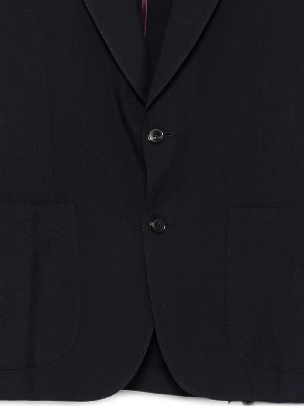 Paul Smith Wollen blazer met enkele rij knopen Blauw