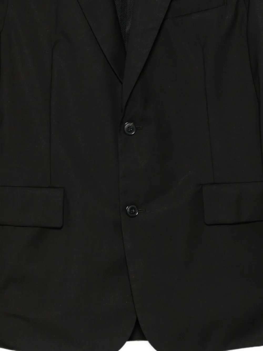 Paul Smith Wollen blazer met enkele rij knopen Zwart