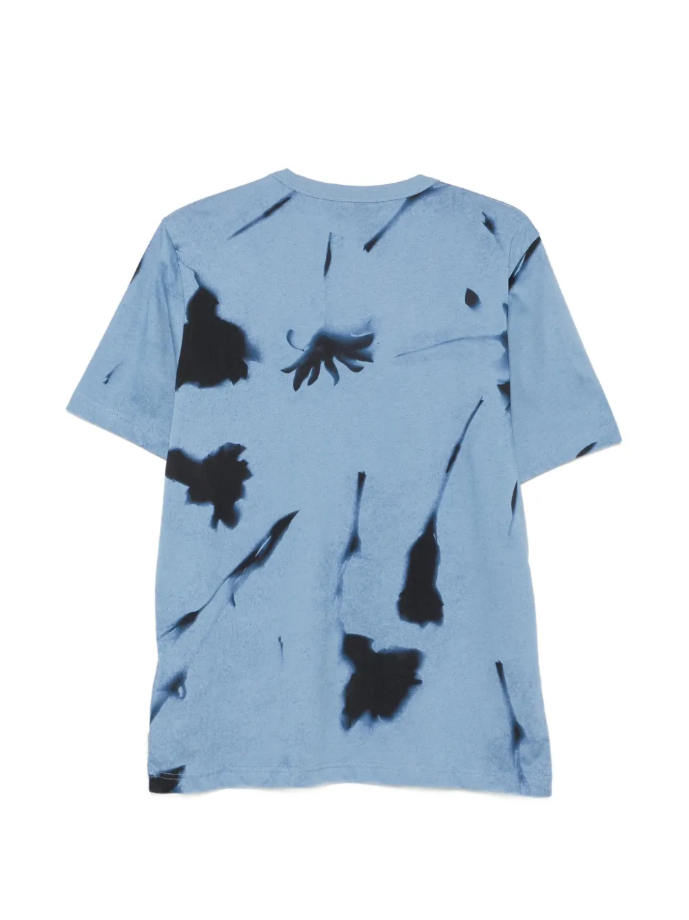 PS Paul Smith T-shirt met bloemenprint Blauw