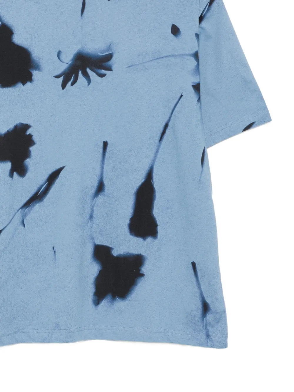 PS Paul Smith T-shirt met bloemenprint Blauw
