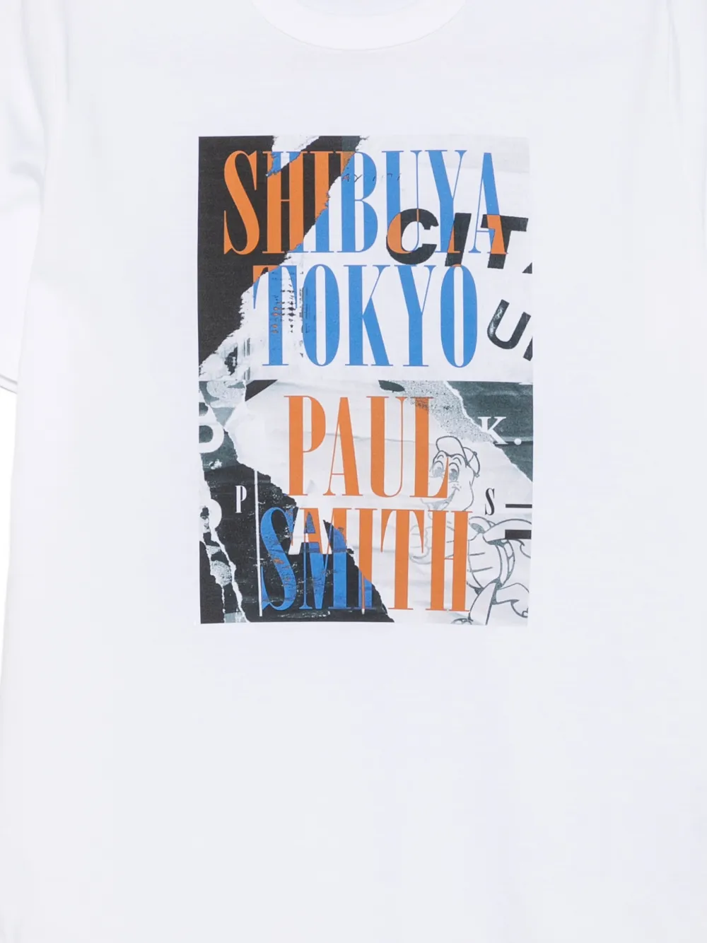PS Paul Smith T-shirt met grafische print Wit