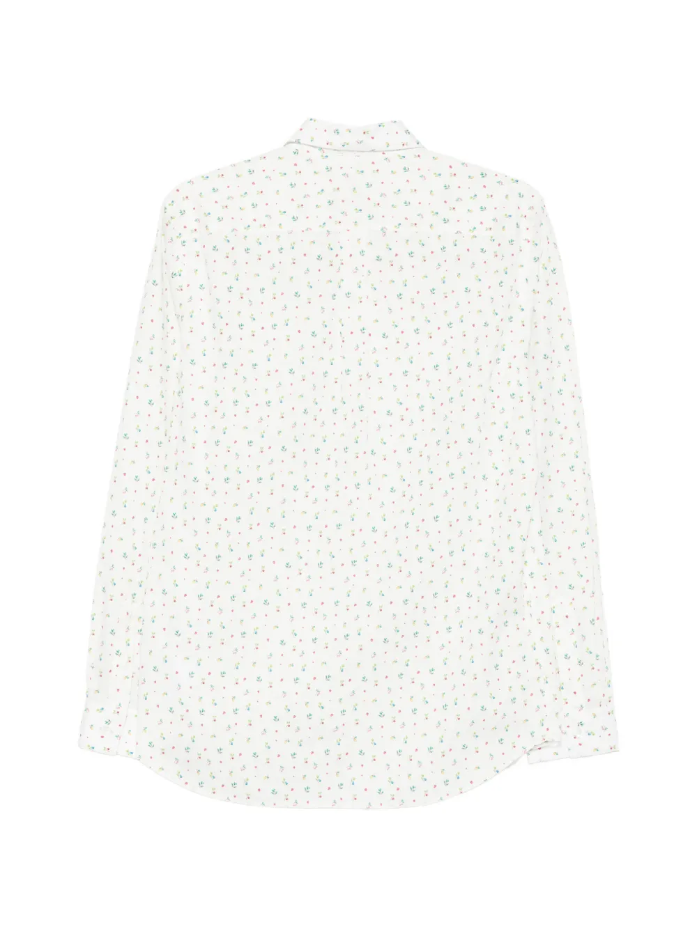 Paul Smith Overhemd met bloemenprint Wit