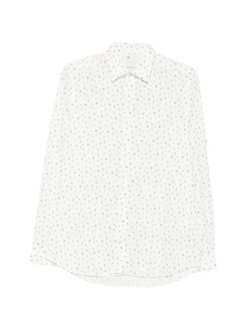 Paul Smith camisa slim con estampado floral
