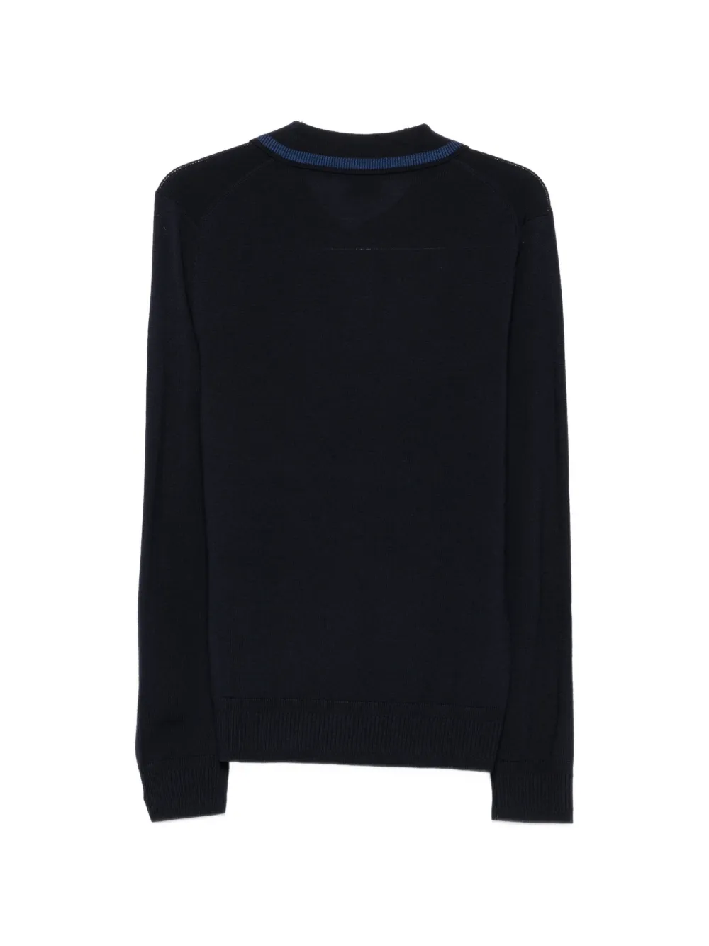 PS Paul Smith Poloshirt met lange mouwen Blauw