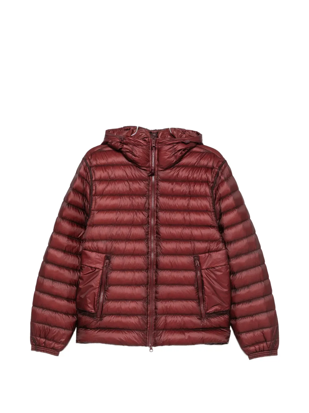 C.P. Company zip-pocket quilted jacket - Rosso