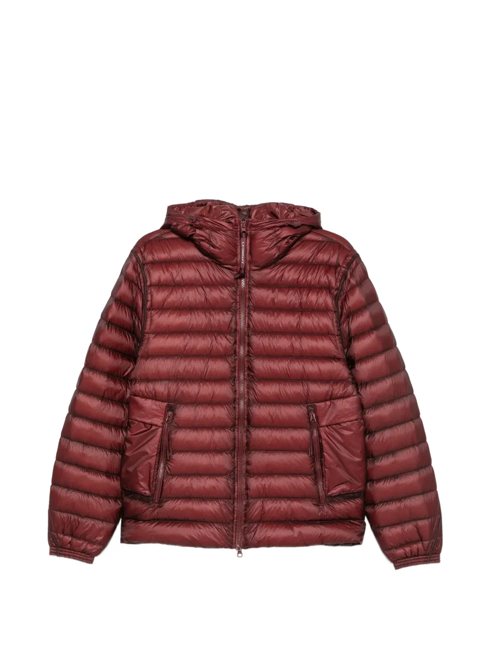 C.P. Company zip-pocket quilted jacket - Rosso