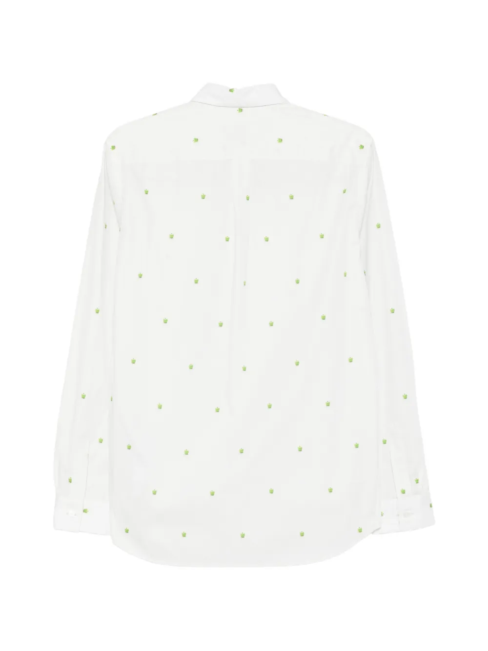 Paul Smith button-fastening long-sleeves shirt Wit
