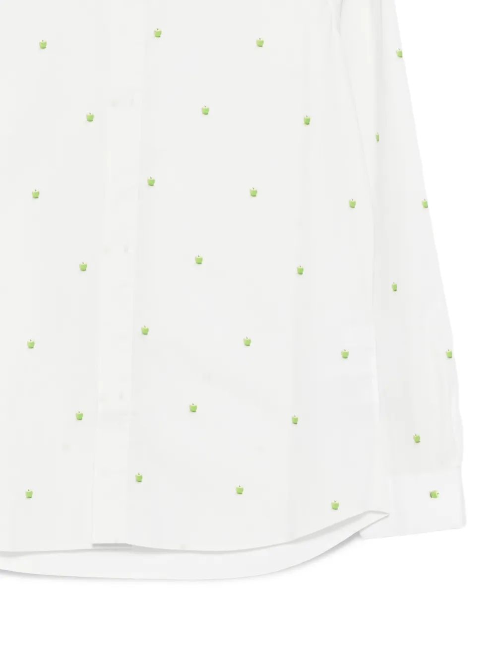Paul Smith button-fastening long-sleeves shirt Wit