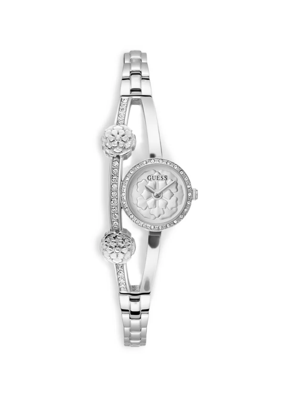 GUESS USA Orologio con cristalli 24mm - Argento