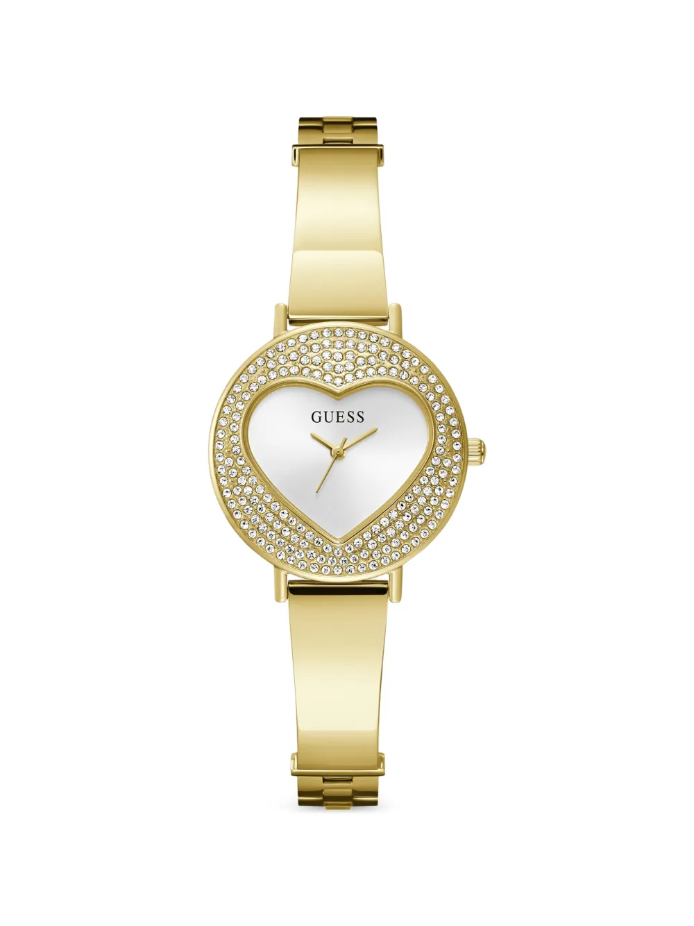 GUESS USA gold-tone analog watch - Bianco