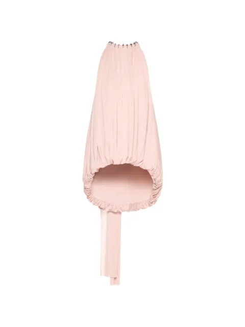 CHATS BY C.DAM draped halter top