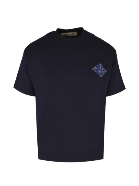 Exit Society bird-print T-shirt