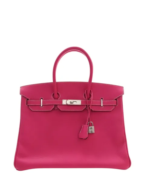 Hermès Pre-Owned 2010 Epsom Candy Verso Birkin Retourne 35 handbag