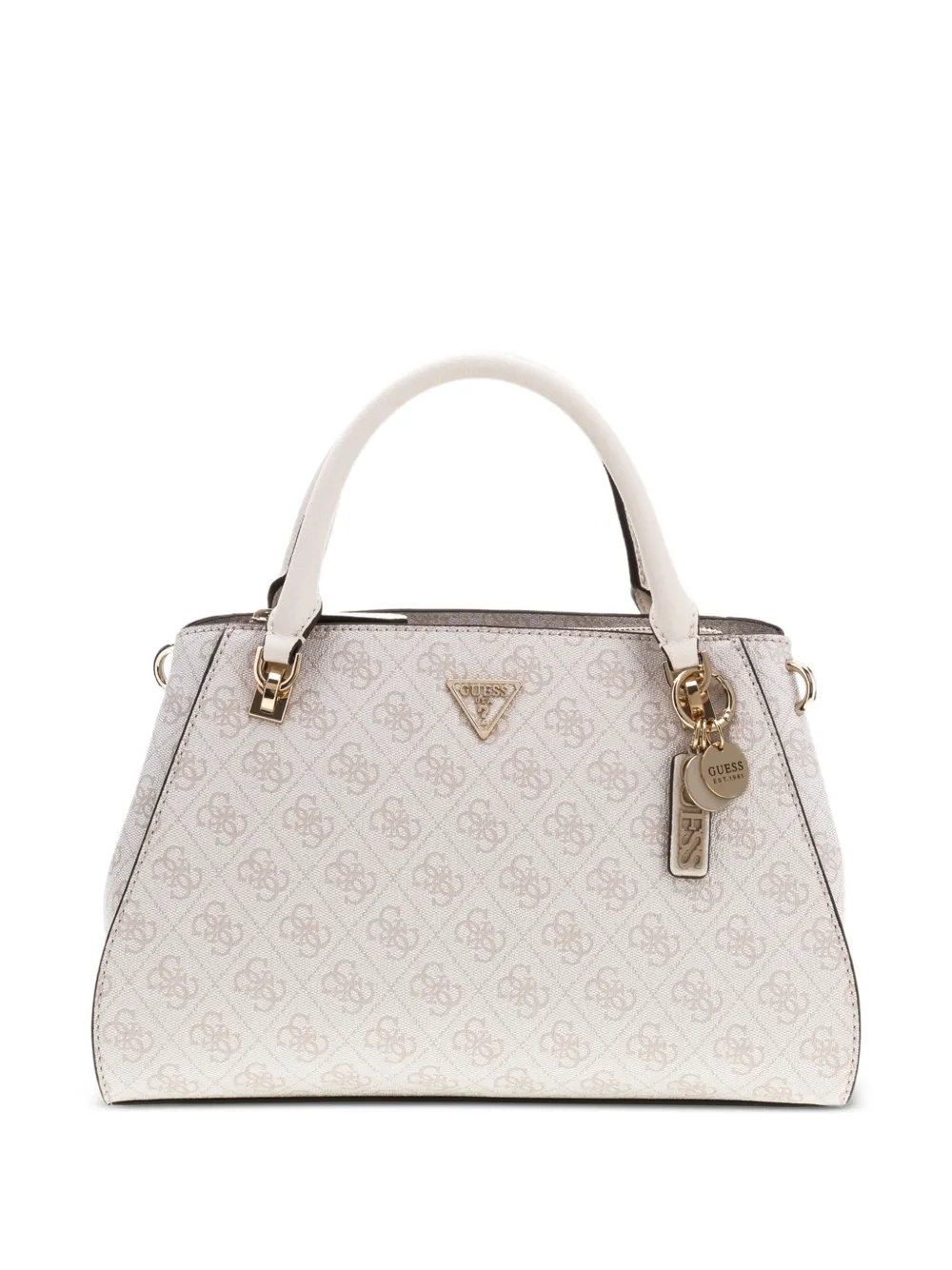 GUESS USA Noelle 4G Handtasche mit Logo - Nude