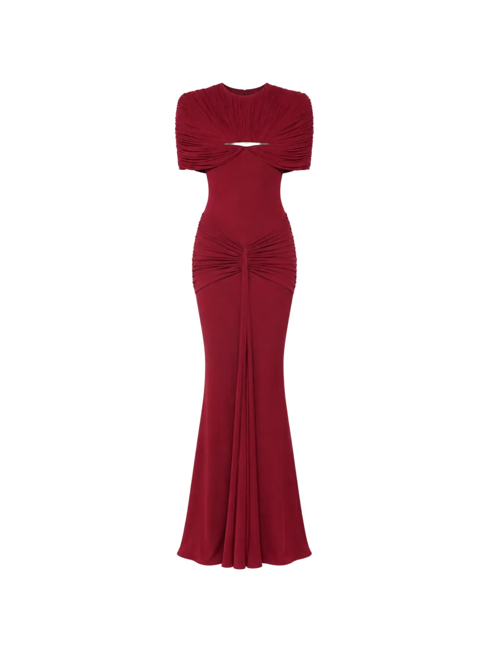 CHATS BY C.DAM Virginia draped metal-accessory maxi dress
