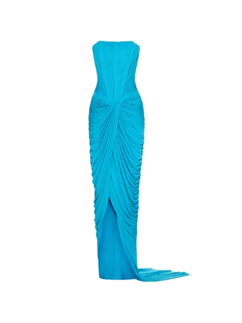 CHATS BY C.DAM draped maxi dress