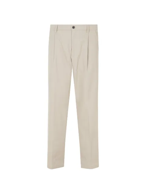 Department 5 pleated straight-leg trousers