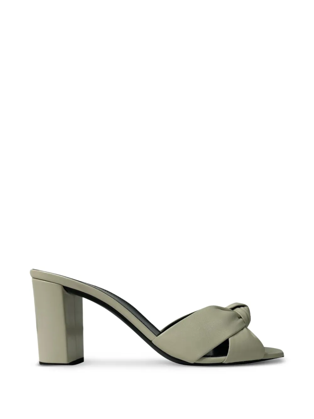 Saint Laurent Pre-Owned Bianca knotted sandals - Toni neutri
