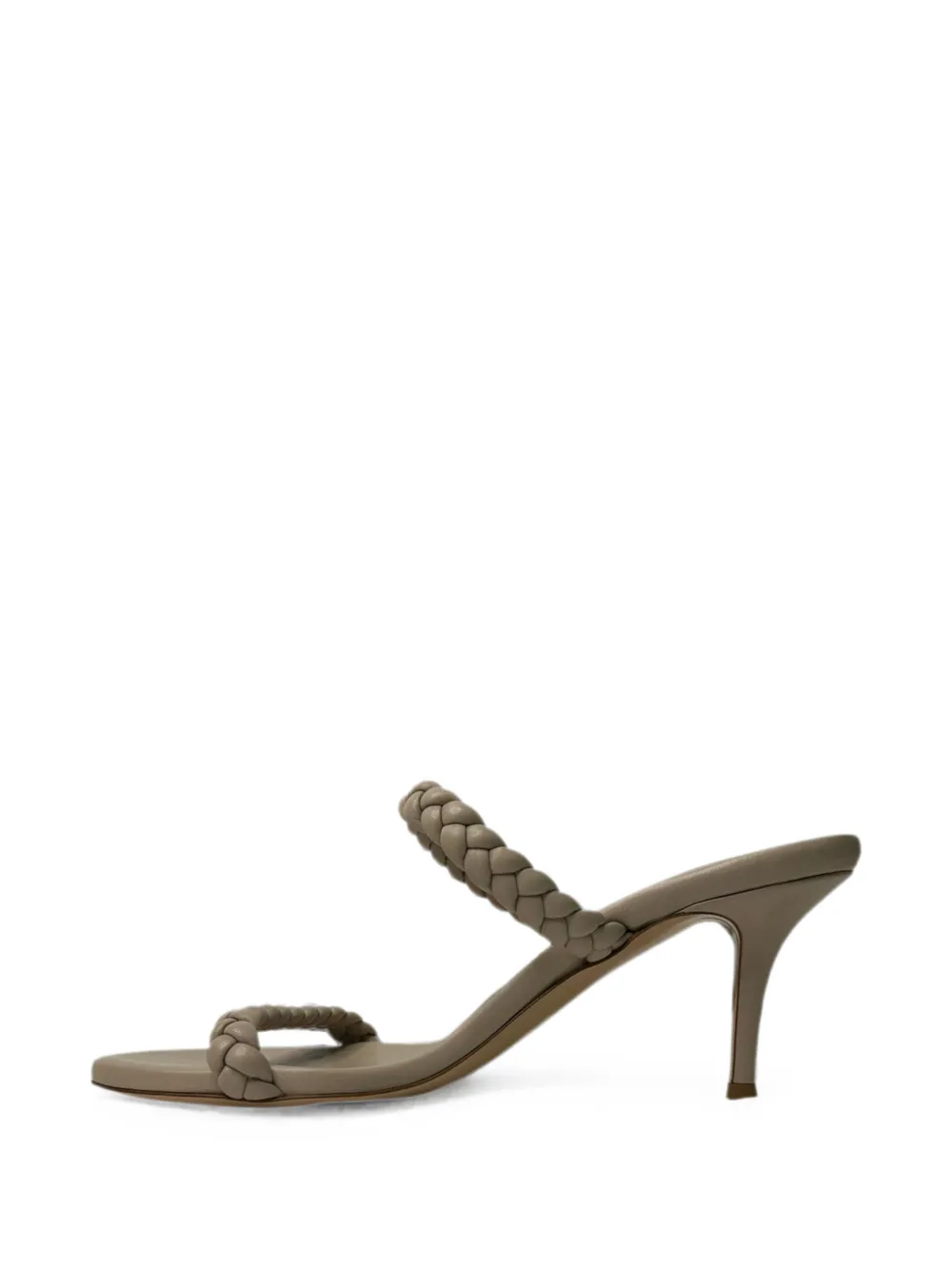 Gianvito Rossi Braided strap sandals - Toni neutri
