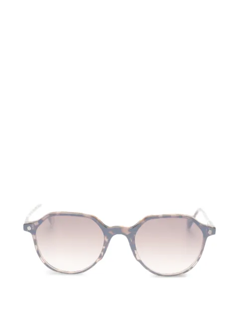 Snob Clubber tortoiseshell-effect clip-on glasses