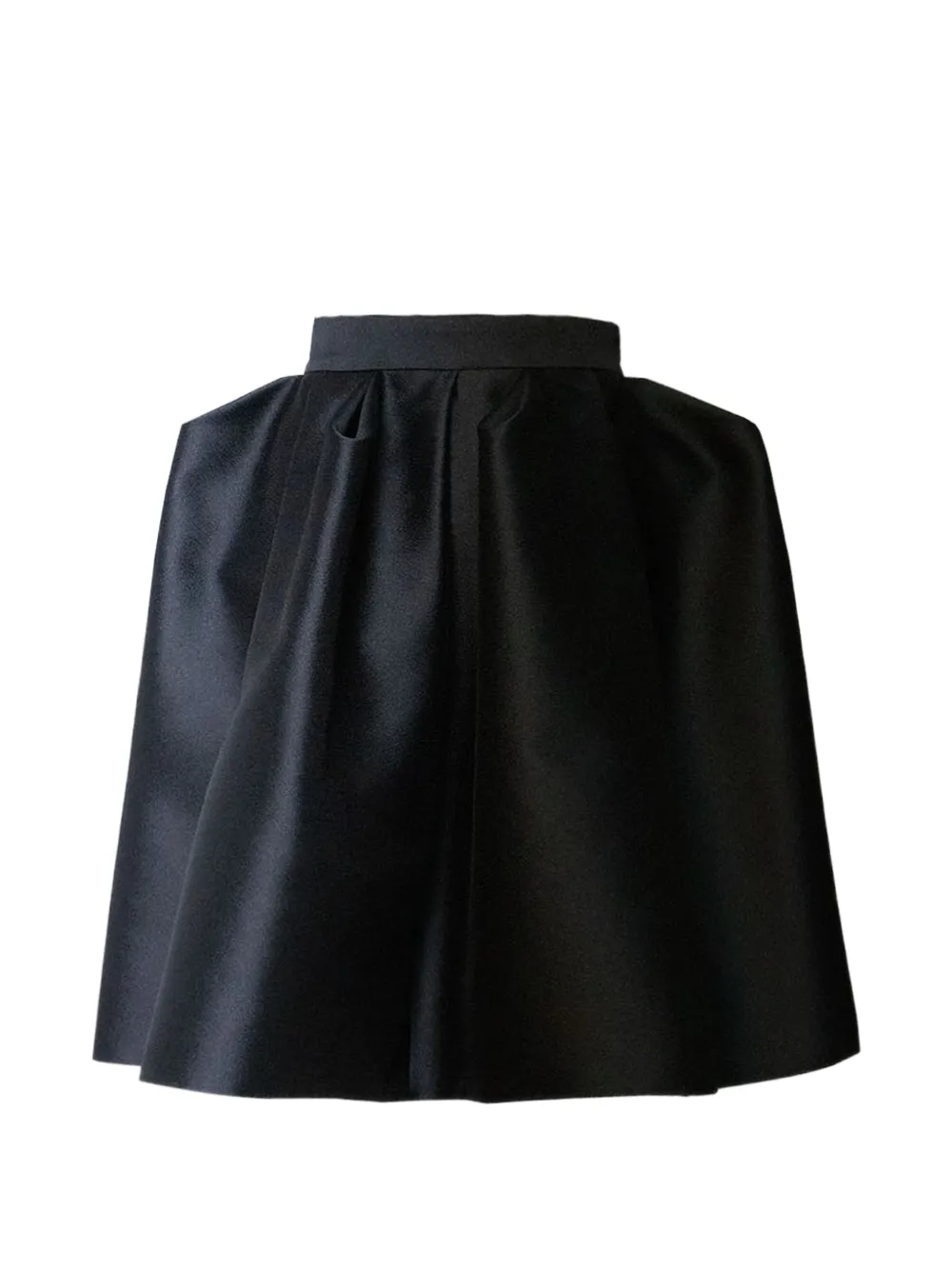 Gemy Maalouf pleated structured skirt