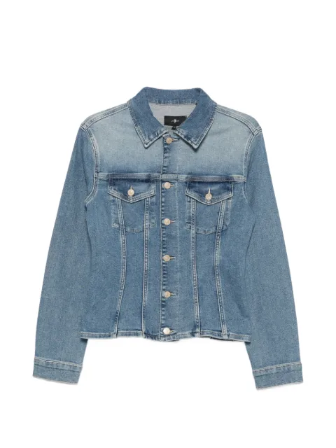 7 For All Mankind chaqueta vaquera slim
