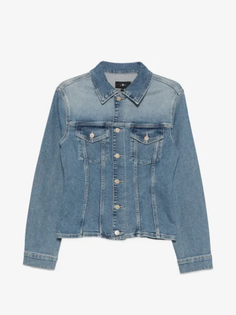 7 For All Mankind slim-fit denim jacket