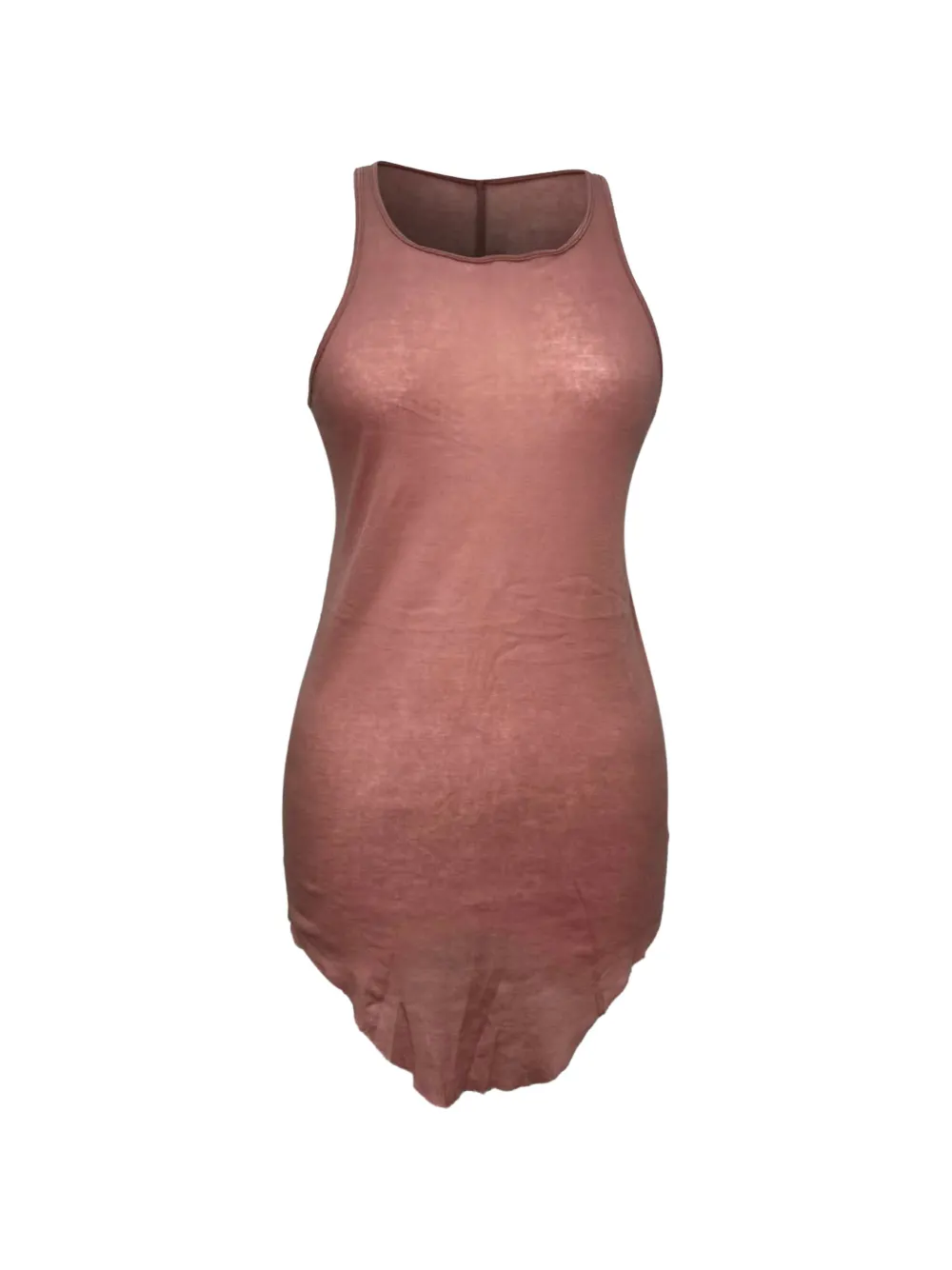 Rick Owens Vintage 2020s elongated tank top - Rosa