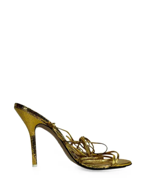 The Attico Crystal Ball embellished sandals