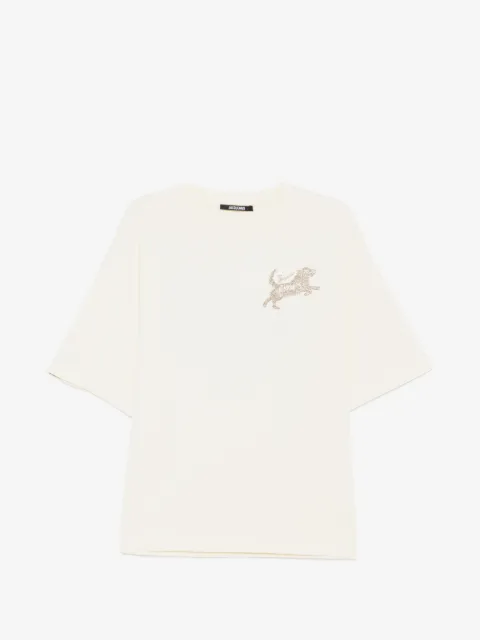 Jacquemus dog-print cotton T-shirt