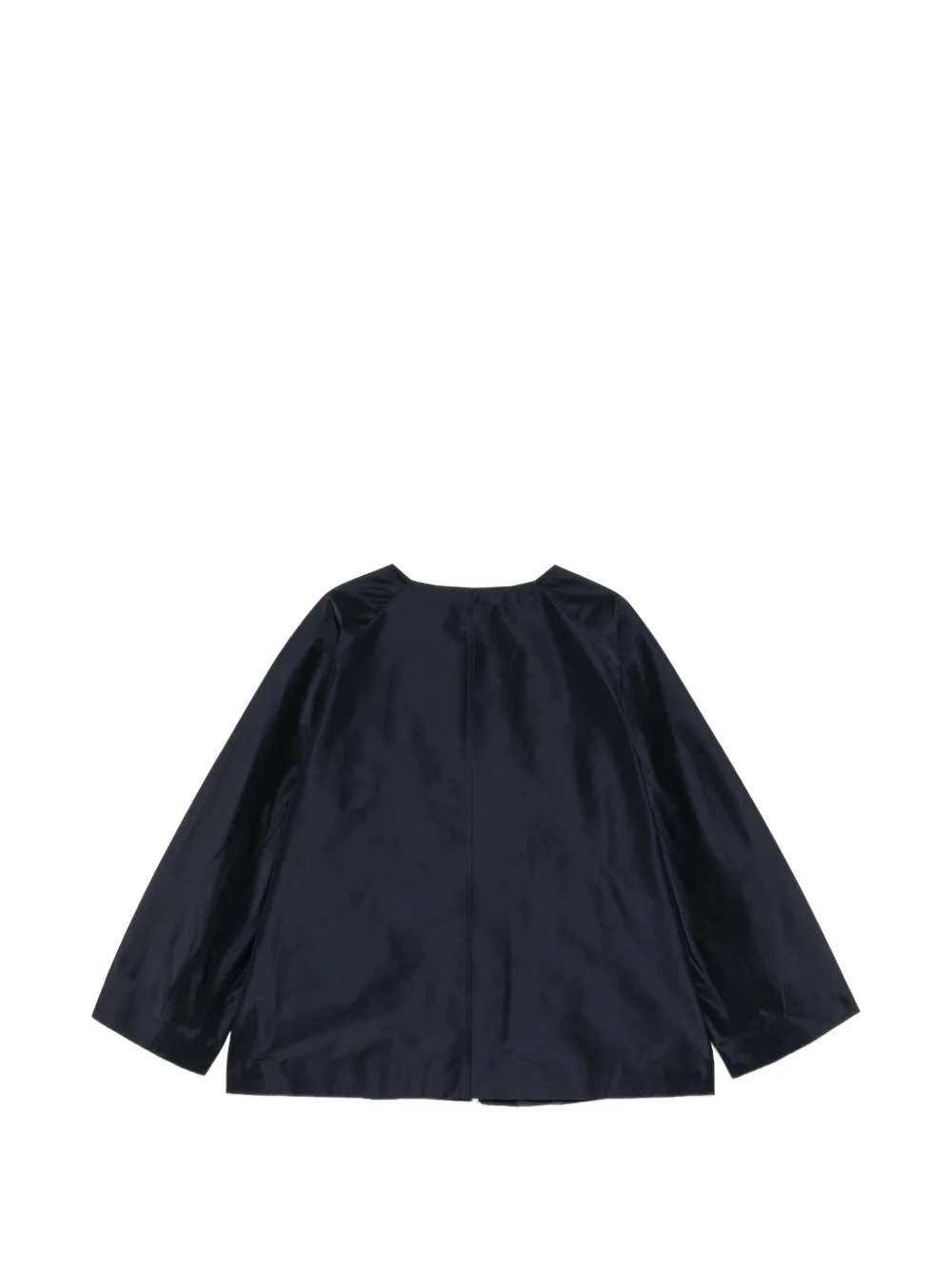 Jil Sander Kraagloos jack Blauw