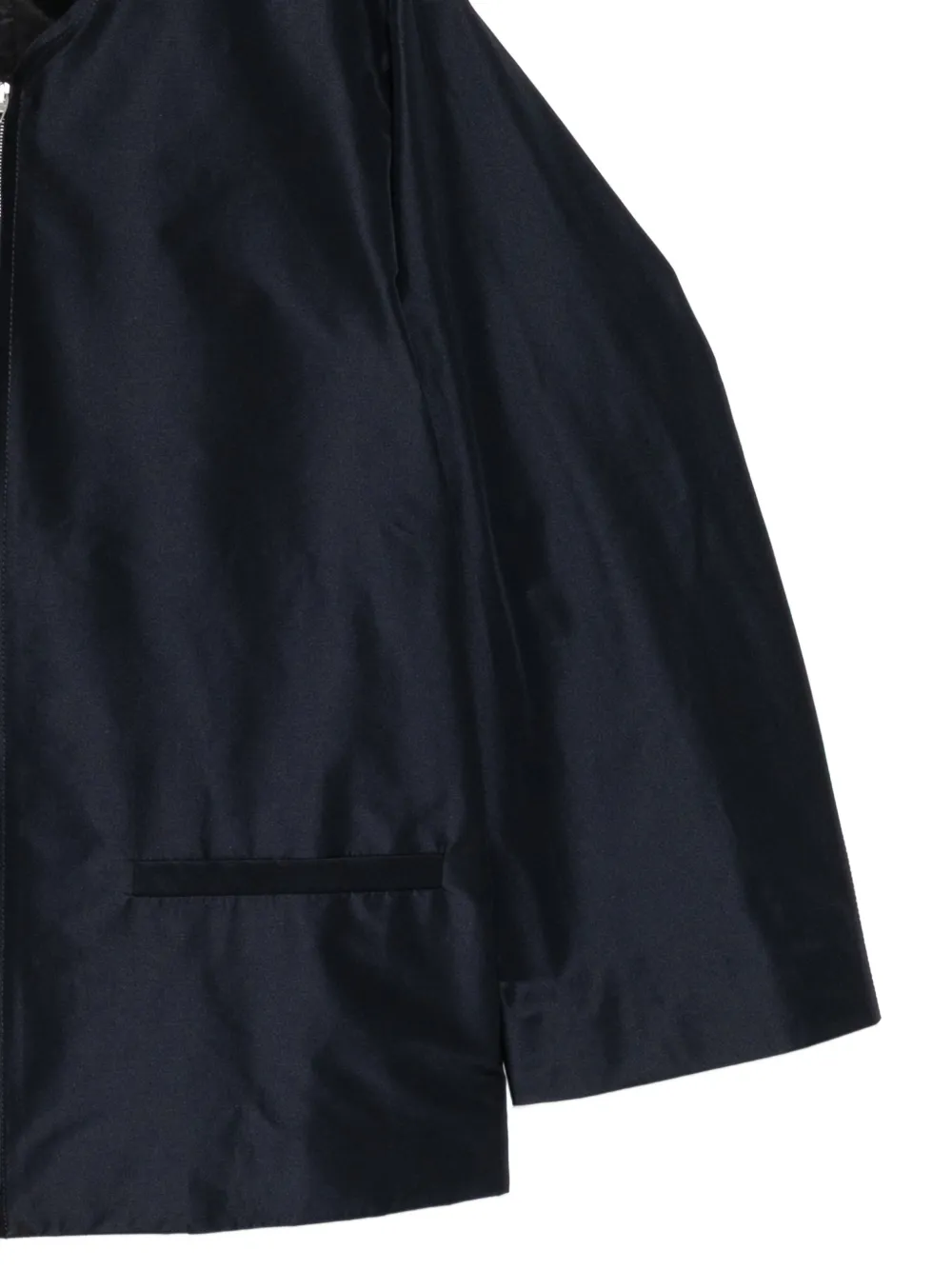 Jil Sander Kraagloos jack Blauw