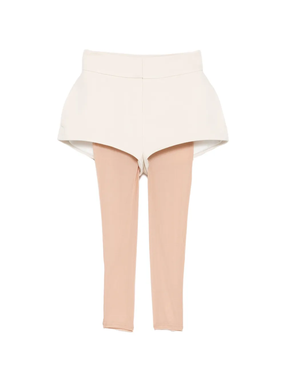 Vestiaire d'un Oiseau Libre high-rise structured shorts - Bianco