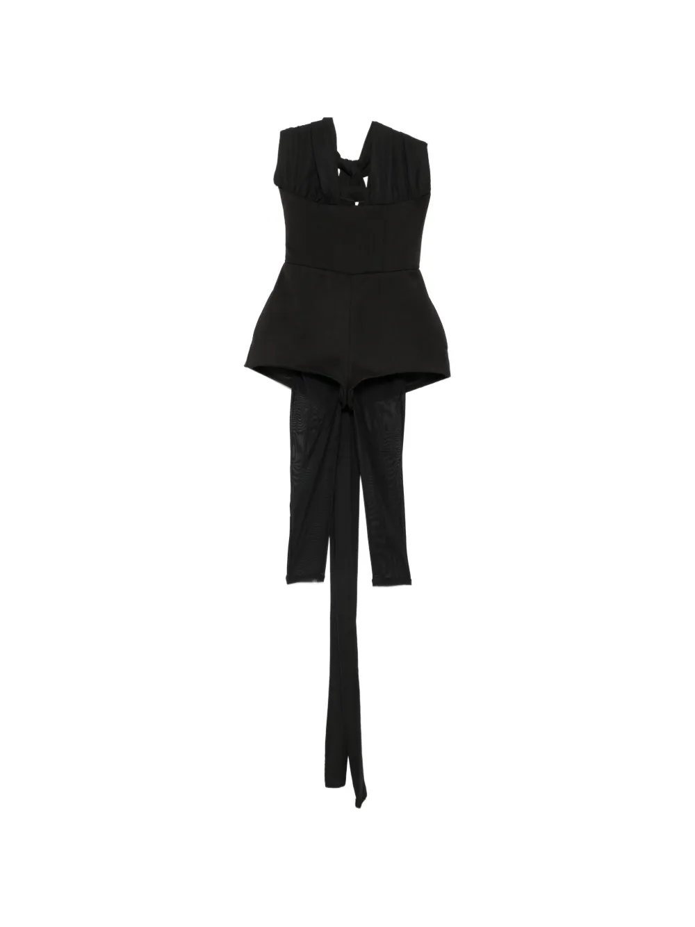 Vestiaire d'un Oiseau Libre zip-fastening jumpsuit - Nero