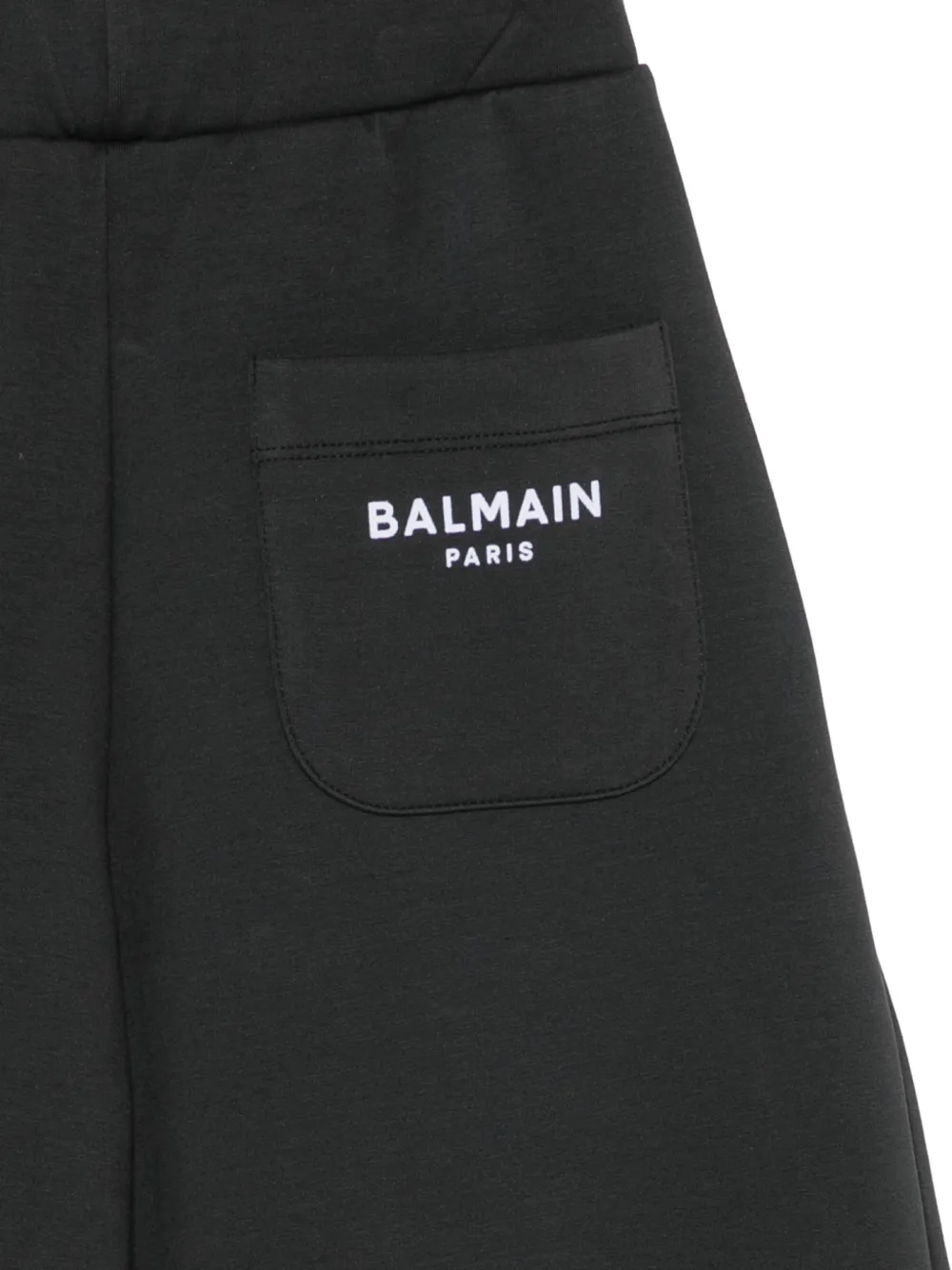 Balmain Kids Broek met logoprint Zwart