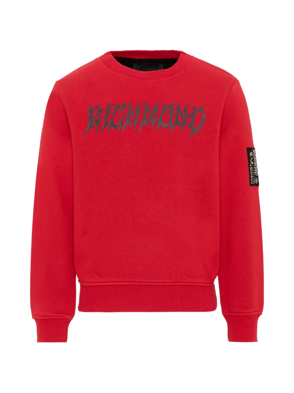 John Richmond Junior logo-print sweatshirt - Rosso