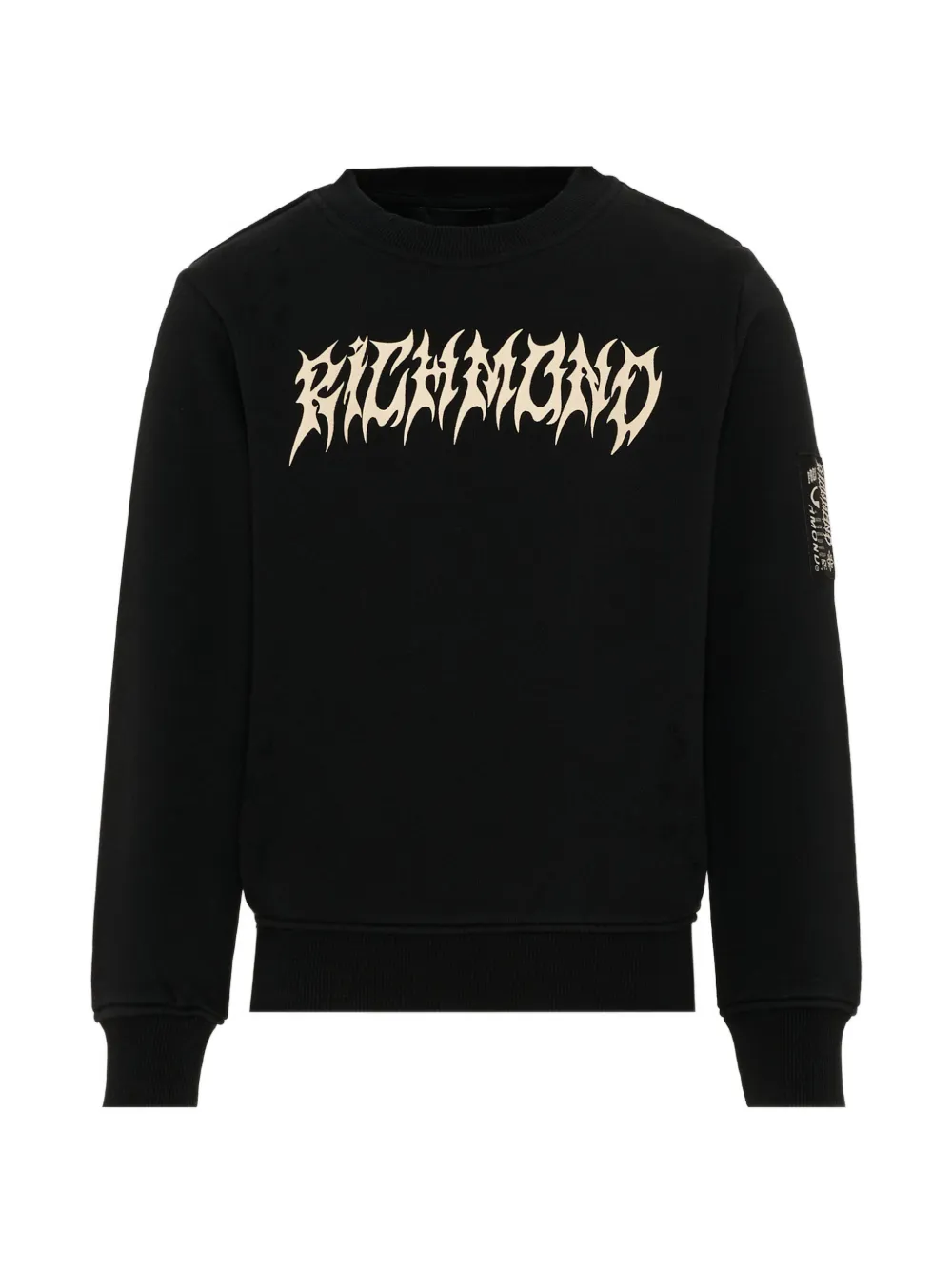John Richmond Junior logo-print sweatshirt - Nero