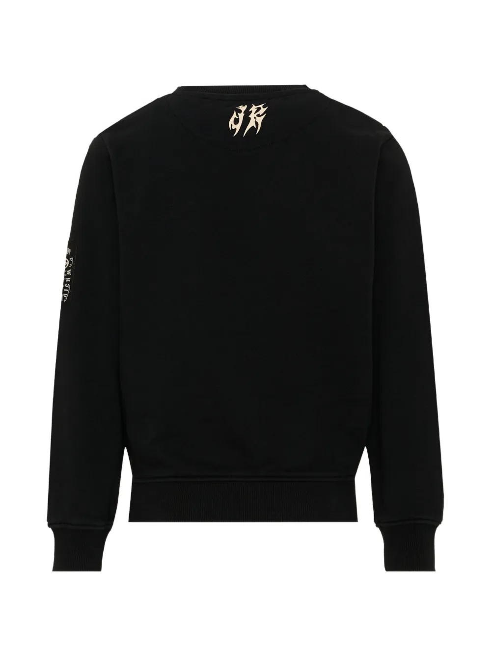 John Richmond Junior Sweater met logoprint Zwart