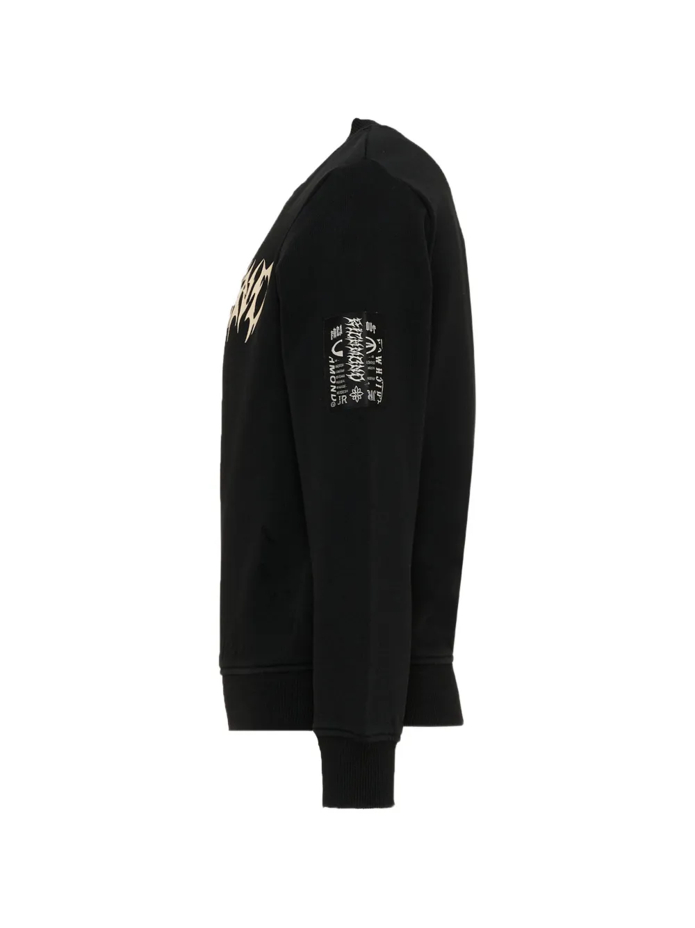 John Richmond Junior Sweater met logoprint Zwart