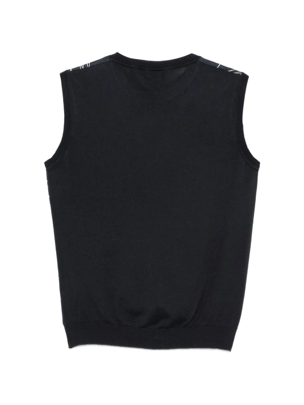 Fabiana Filippi Top met abstracte print Blauw