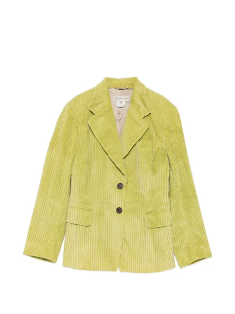 Dries Van Noten Pre-Owned blazer de pana 1990