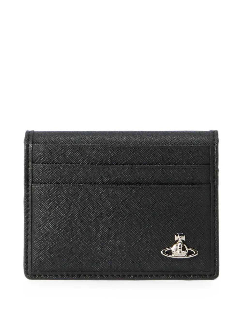 Vivienne Westwood orb plaque card holder - Nero