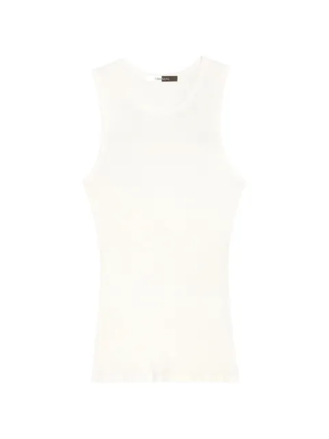 Vera Wang Tessa ribbed-knit tank top