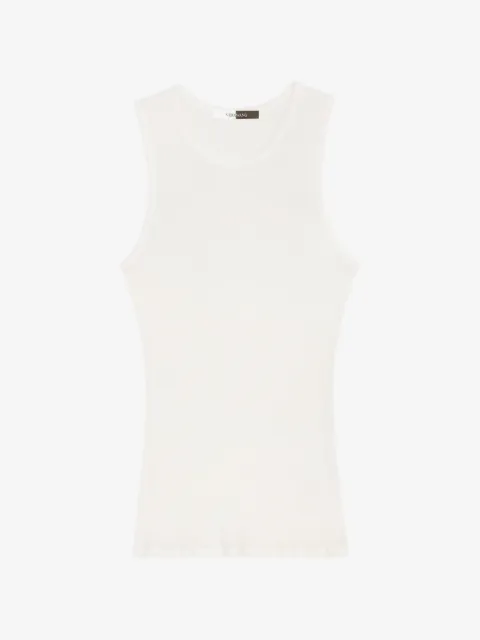 Vera Wang Tessa ribbed-knit tank top