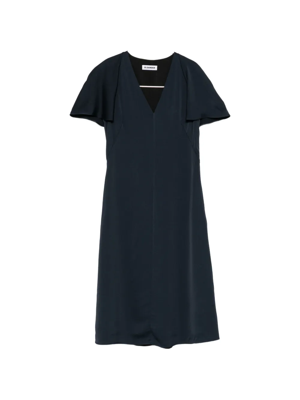 Jil Sander Sablé Envers dress - Blue