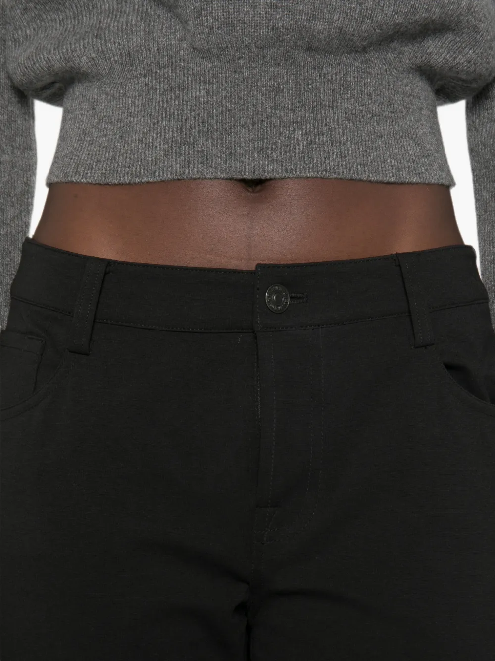 7 For All Mankind Calie straight jeans Zwart