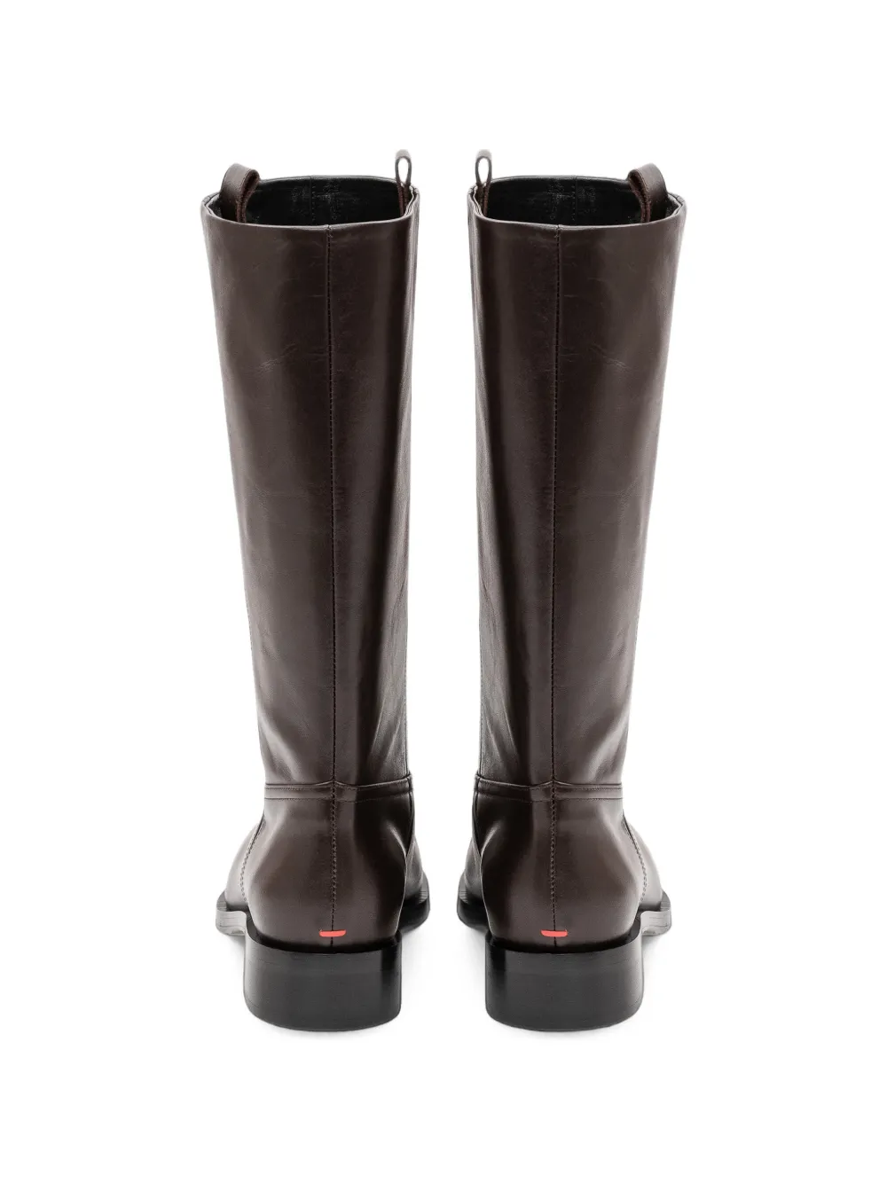 Aeyde Theo knee-high boots Bruin