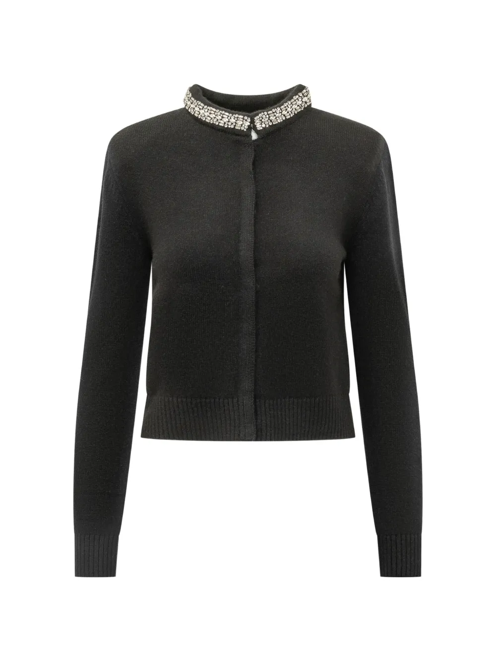 PINKO crystal-embellished cardigan - Nero