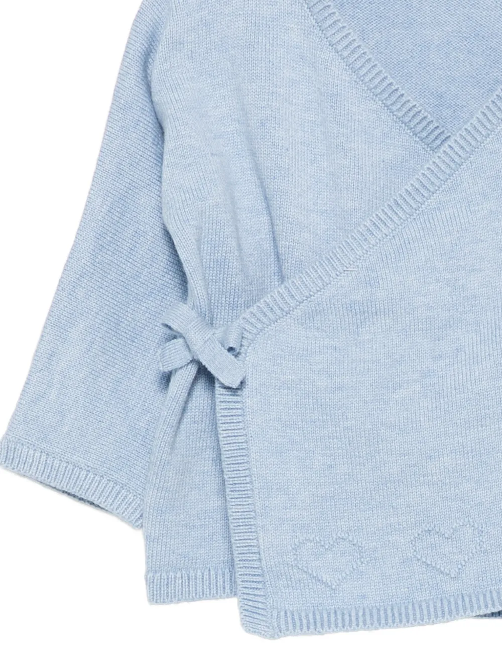 Petit Bateau Vest met hartprint Blauw